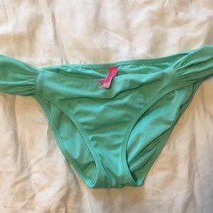Aqua VS bikini bottoms.